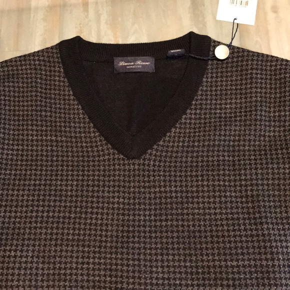 NWT Linea Rosso Signature Sweater Vest Size M - Picture 3 of 6